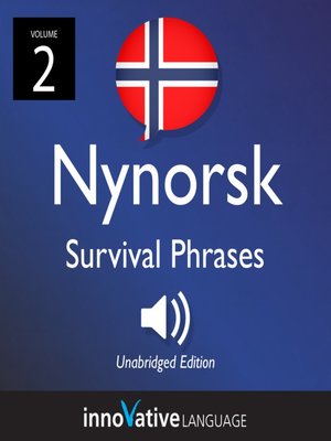 cover image of Nynorsk Survival Phrases, Volume 2